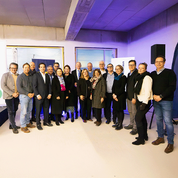 Mehr Informationen zum Thema: Gleichenfeier für Pavillon 6 im HKH