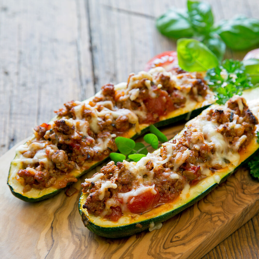 Mehr Informationen zum Thema: Gefüllte Zucchini