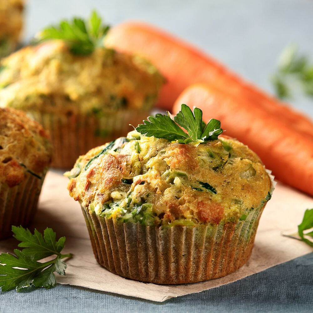 Mehr Informationen zum Thema: Gemüse Muffins