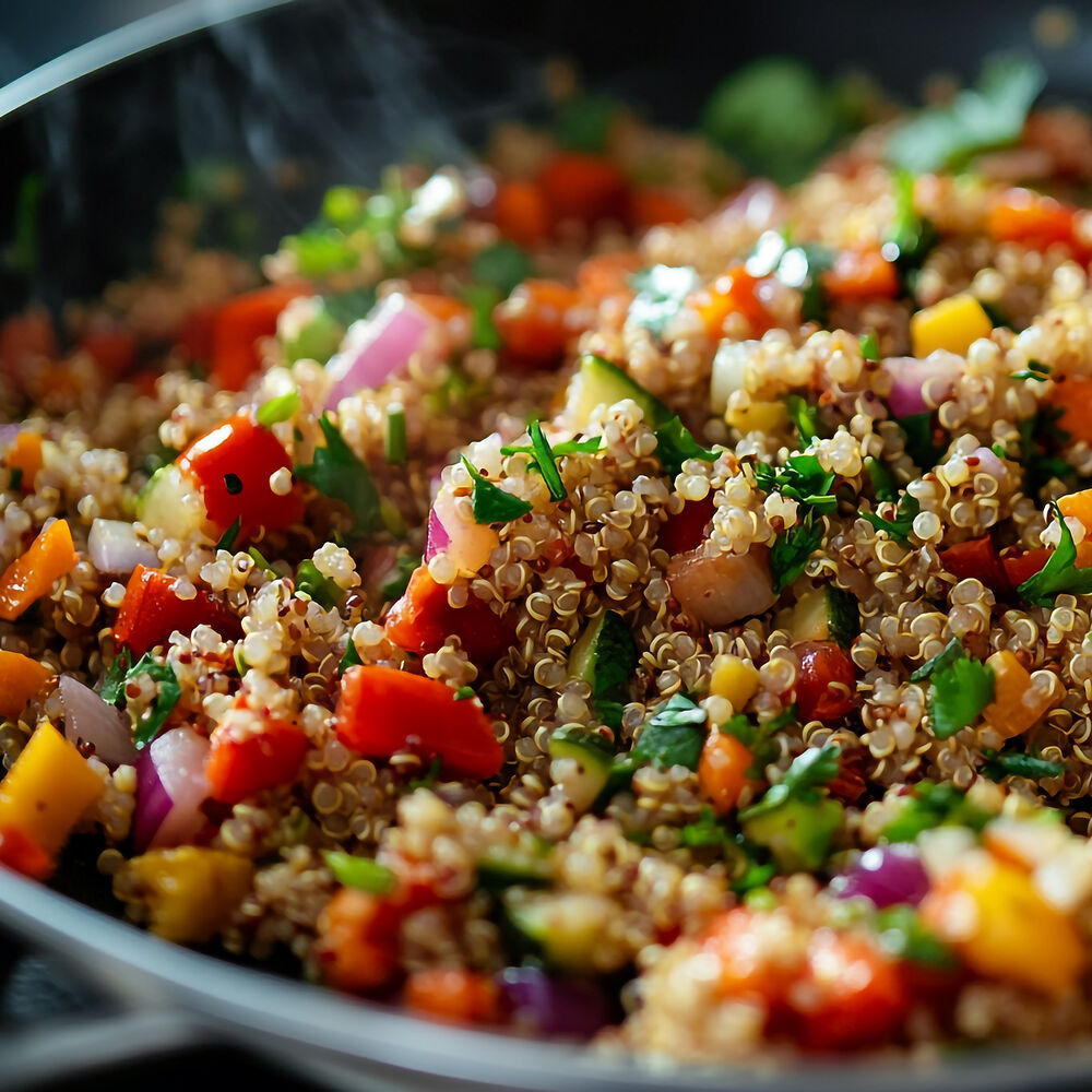 Mehr Informationen zum Thema: Quinoa&shy;pfanne
