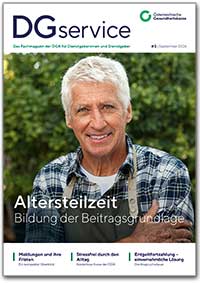 Informationen weiterlesen zum Thema: Magazin DGservice - September 2026